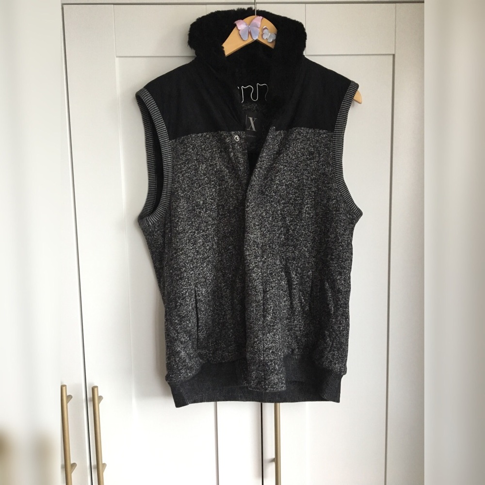 Armani Exchange Fur Vest
